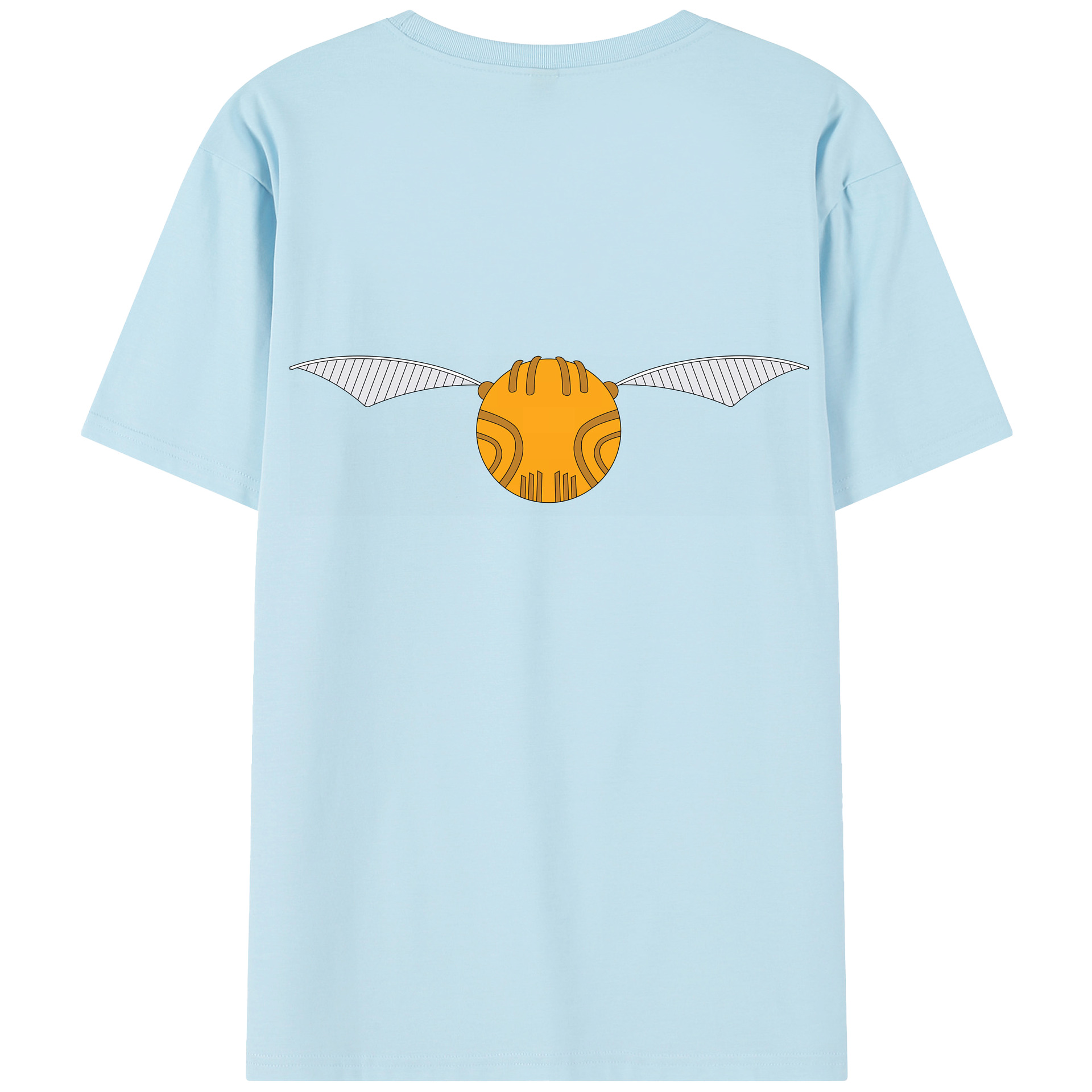 （画像用） Harry Potter ハリー・ポッターシリーズ 綿100％半袖Tシャツ（背面プリント）
